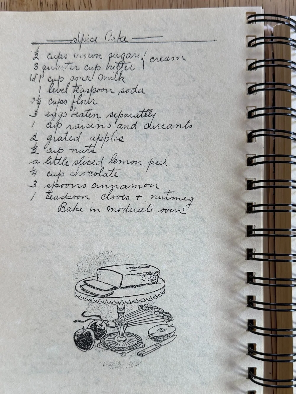 Vintage Pioneer Cookbook 1889 Paso Robles Homestead Recipes Spiral